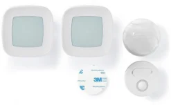 Komfort Nedis DOORB220CWT2 Drahtlos-Türklingel-Set