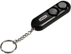 Sicherheit XavaX Mobile Alarmsirene Mini Schwarz