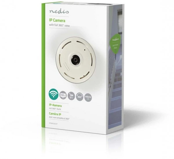 Sicherheit Nedis IPCMP20CWT Überwachungskamera Weiß/schwarz 8 Sicherheit Nedis IPCMP20CWT Überwachungskamera Weiß/schwarz – Bild 6