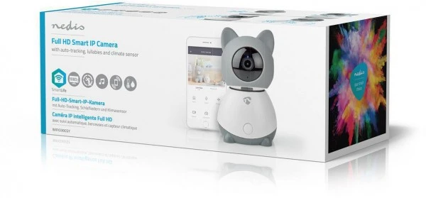 Sicherheit Nedis WIFICI30CGY WLAN Smart-IP-Kamera Überwachungskamera 6 Sicherheit Nedis WIFICI30CGY WLAN Smart-IP-Kamera Überwachungskamera – Bild 4