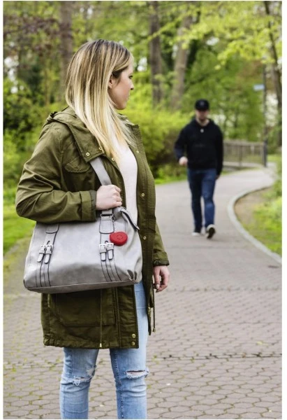 Sicherheit XavaX Mobile Alarmsirene Herz Rot 4 Sicherheit XavaX Mobile Alarmsirene Herz Rot – Bild 2