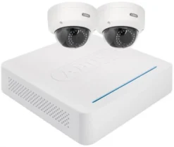 Sicherheit Abus Digitalrekorder + 2 Domkameras Video-Überwachungsanlge