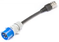 Komfort Juice JUICE CONNECTOR Adapter CEE32 (NORWEGEN) Für JUICE BOOSTER 2 1-phasig Blau