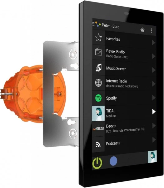 Komfort REVOX Control V255 Android Display WLAN Zentraleinheit Schwarz 3 Komfort REVOX Control V255 Android Display WLAN Zentraleinheit Schwarz