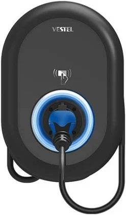 Komfort VESTEL EVC04-AC22-T2P Typ 2 (22kW) (5m) Ladestation/Wallbox