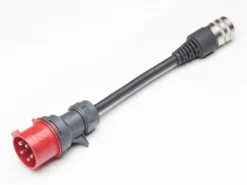 Komfort Juice JUICE CONNECTOR Adapter CEE32 Für JUICE BOOSTER 2 3-phasig Rot