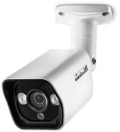 Sicherheit König Kugel Videoüberwachungskamera IP66 Weiß