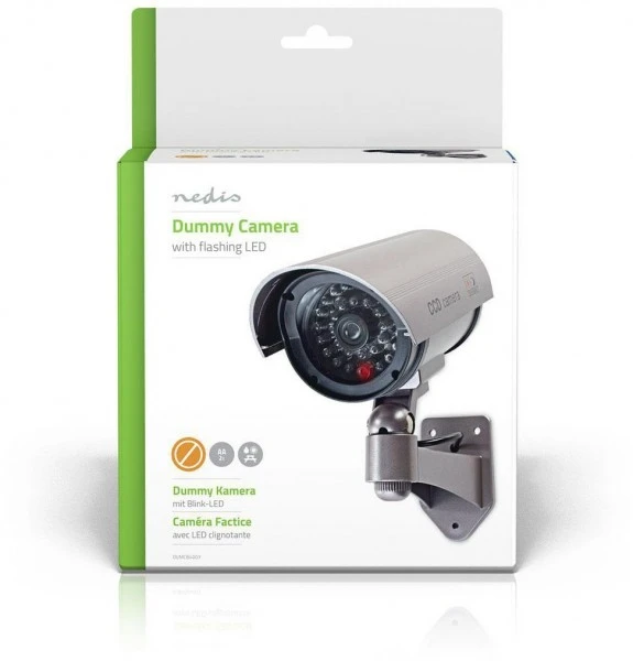 Sicherheit Nedis DUMCB40GY Dummy Kamera Grau 6 Sicherheit Nedis DUMCB40GY Dummy Kamera Grau – Bild 4