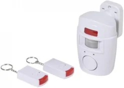 Komfort Vivanco Bewegungssensor Alarm Inkl. 2 Fernbedienungen + Wandhalter