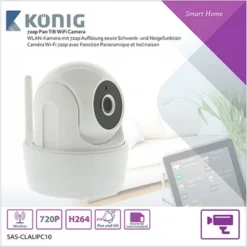 Sicherheit König SAS-CLALIPC10 Überwachungskamera 12 Sicherheit König SAS-CLALIPC10 Überwachungskamera -Smart Home Verkäufe 5430d463 fa49 4aad 8d2f 0445b8a91aca 600x600