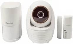 Sicherheit König SAS-SETIPC011W IP Kamera Weiß/schwarz