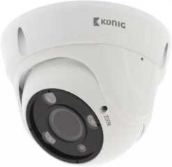 Sicherheit König Kuppel Videoüberwachungskamera IP66 Weiß