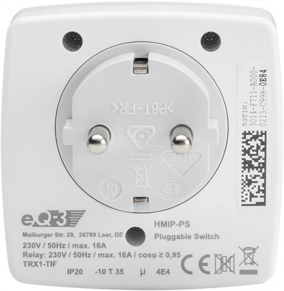 Komfort Homematic IP IP Schaltsteckdose 7 Komfort Homematic IP IP Schaltsteckdose – Bild 5