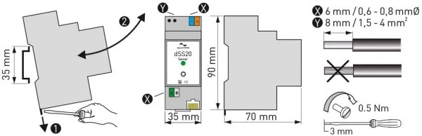 Komfort DigitalSTROM DSS20 Server 4 Komfort DigitalSTROM DSS20 Server – Bild 2