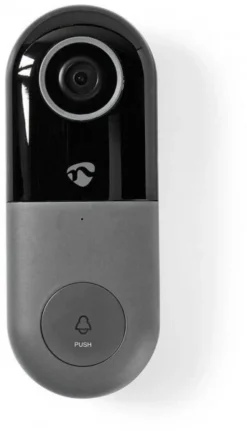 Komfort Nedis WIFICDP10GY WLAN Smart-Türklingel