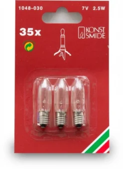 Leuchtmittel Konstsmide Ersatzbirne 7V 3er Blister