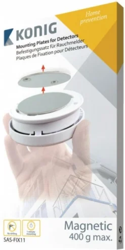 Sicherheit König SAS-FIX11 Befestigungssatz Für Rauchmelder -Smart Home Verkäufe 6d39412c ef5b 4b3f 8298 14d8451b03c9 600x600