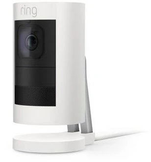 Sicherheit Ring Stick Up Cam Wired Überwachungskamera Weiß 3 Sicherheit Ring Stick Up Cam Wired Überwachungskamera Weiß