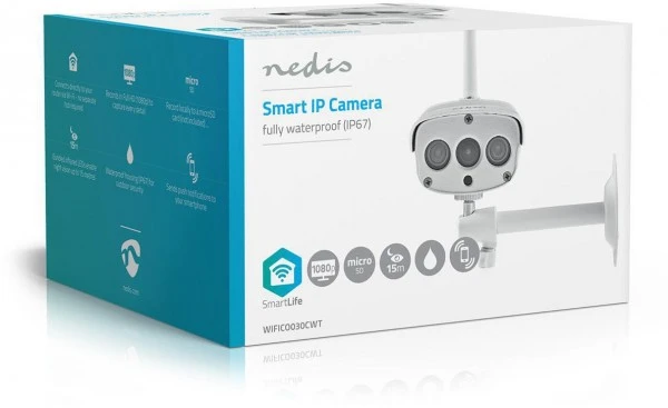 Sicherheit Nedis WIFICO030CWT WLAN Smart IP-Kamera 4 Sicherheit Nedis WIFICO030CWT WLAN Smart IP-Kamera – Bild 2