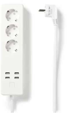 Komfort Nedis WIFIP310FWT WLAN-Smart Schaltsteckdose