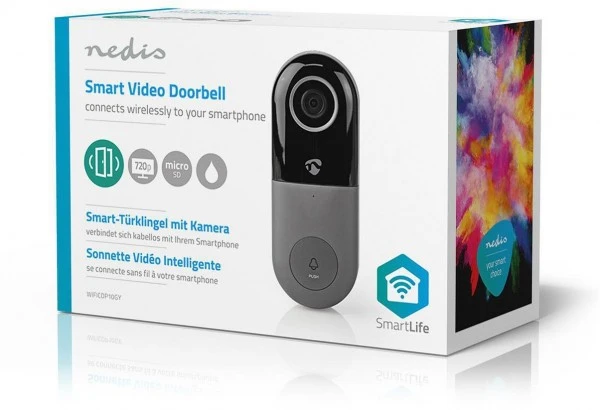 Komfort Nedis WIFICDP10GY WLAN Smart-Türklingel 8 Komfort Nedis WIFICDP10GY WLAN Smart-Türklingel – Bild 6