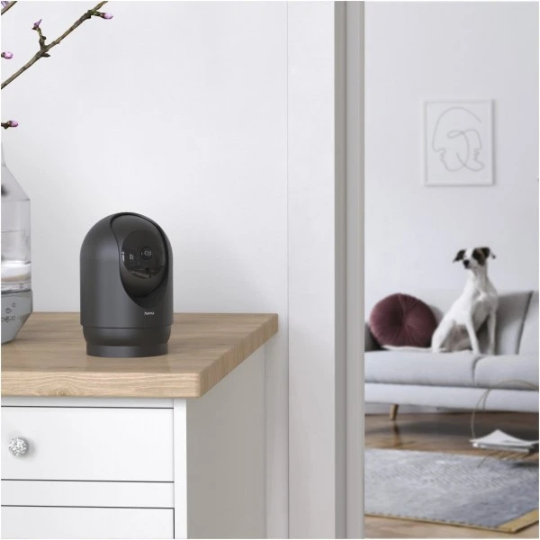 Sicherheit Hama WiFi PT Kamera 1080p 00176613 Schwarz 6 Sicherheit Hama WiFi PT Kamera 1080p 00176613 Schwarz – Bild 4