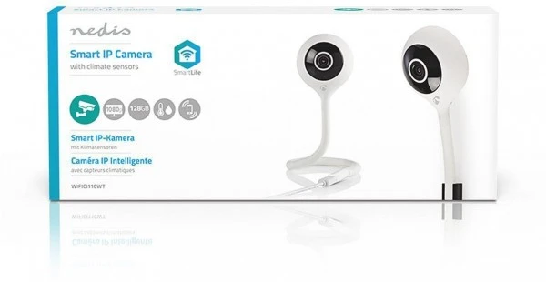 Sicherheit Nedis WIFICI11CWT Überwachungskamera 4 Sicherheit Nedis WIFICI11CWT Überwachungskamera – Bild 2