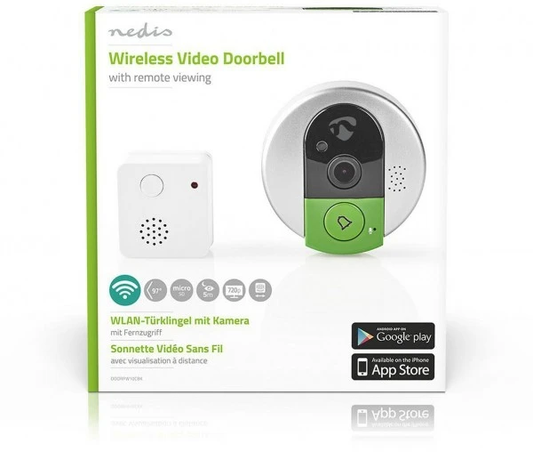 Komfort Nedis DOORPW10CBK WLAN-Türklingel 5 Komfort Nedis DOORPW10CBK WLAN-Türklingel – Bild 3