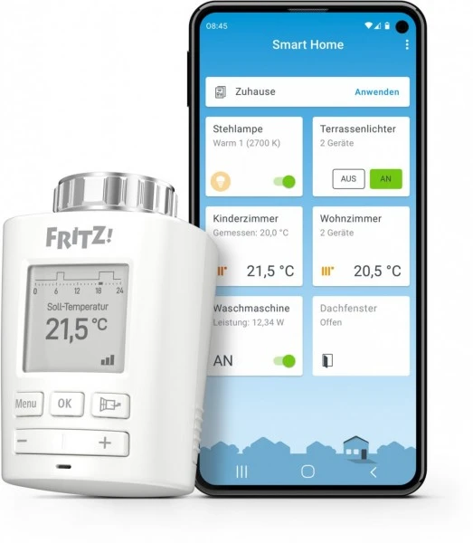 Energie Sparen AVM FRITZ!DECT 301 Thermostat 6 Energie Sparen AVM FRITZ!DECT 301 Thermostat – Bild 4