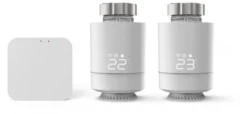 Energie Sparen Hama WiFi-Heizungssteuerung Starter-Set Weiss Inkl. Hama Smart-Zentrale (Zigbee)