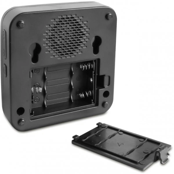 Komfort EAXUS 3-teiliges Türklingel Set Mit 2 Receivern Schwarz 6 Komfort EAXUS 3-teiliges Türklingel Set Mit 2 Receivern Schwarz – Bild 4