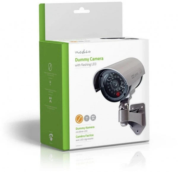 Sicherheit Nedis DUMCB40GY Dummy Kamera Grau 4 Sicherheit Nedis DUMCB40GY Dummy Kamera Grau – Bild 2
