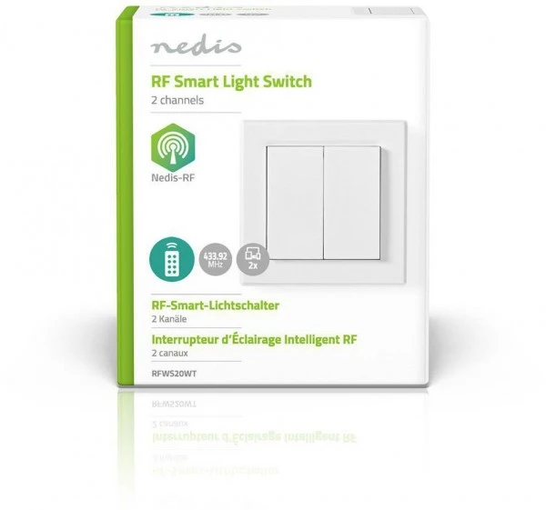 Komfort Nedis RFWS20WT RF-Smart-Lichtschalter 8 Komfort Nedis RFWS20WT RF-Smart-Lichtschalter – Bild 6
