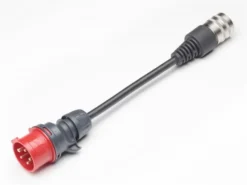 Komfort Juice JUICE CONNECTOR Adapter CEE16 Für JUICE BOOSTER 2 3-phasig Rot