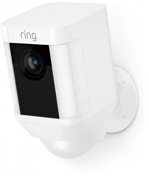 Ring Spotlight Sicherheitskamera (Akku) Weiss 3 Ring Spotlight Sicherheitskamera (Akku) Weiss