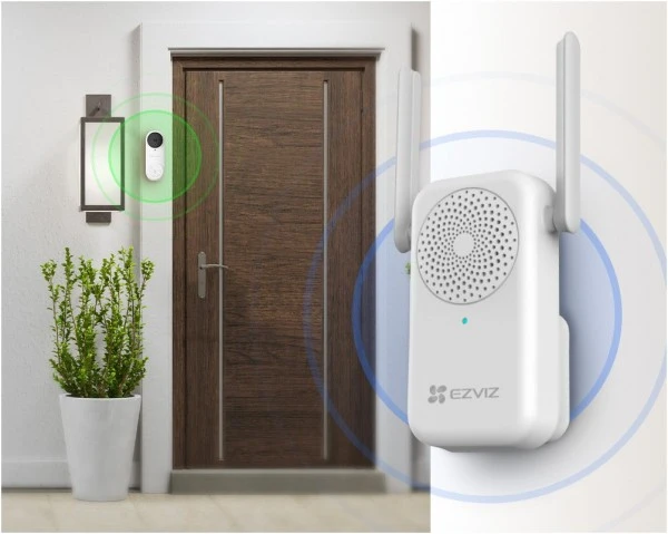 Sicherheit Ezviz DB2 Pro Kit Video-Türklingel Weiß 4 Sicherheit Ezviz DB2 Pro Kit Video-Türklingel Weiß – Bild 2
