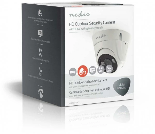 Sicherheit Nedis AHDCDW10WT Überwachungskamera 6 Sicherheit Nedis AHDCDW10WT Überwachungskamera – Bild 4