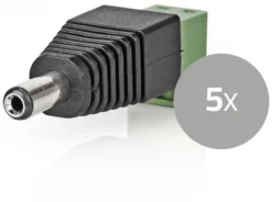 Nedis CCTVCM11BK5 5x2-adrig An DC-Buchse CCTV-Sicherheitssteckverbinder -Smart Home Verkäufe da357fc8 5458 4eb8 a8e7 8fa517b21e2b 600x600