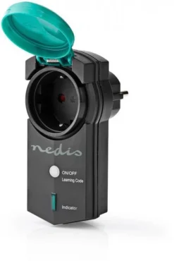 Komfort Nedis RFPOM120FBK RF-Smart-Stecker Schaltsteckdose