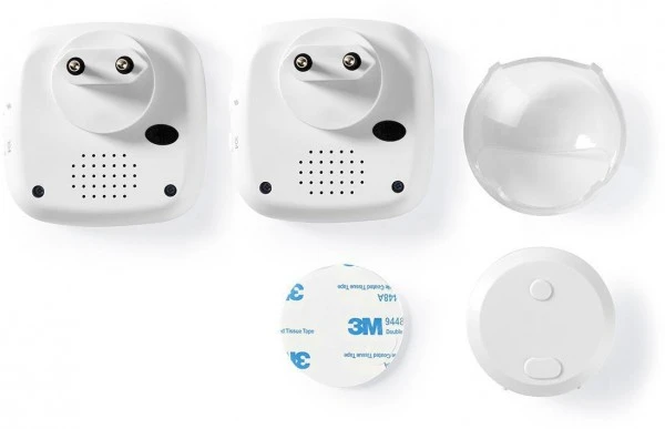 Komfort Nedis DOORB220CWT2 Drahtlos-Türklingel-Set 8 Komfort Nedis DOORB220CWT2 Drahtlos-Türklingel-Set – Bild 6