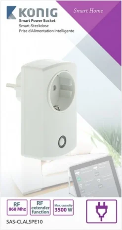 Komfort König SAS-CLALSPE10 Smart-Steckdose 13 Komfort König SAS-CLALSPE10 Smart-Steckdose -Smart Home Verkäufe e76a22db cf04 4976 afdc 1622b91dc63e 600x600