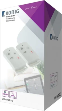 Sicherheit König SAS-CLALRC10 Fernbedienung 12 Sicherheit König SAS-CLALRC10 Fernbedienung -Smart Home Verkäufe eb918b0d 457c 4a0c ab3c bf0ab4bb35cc 600x600