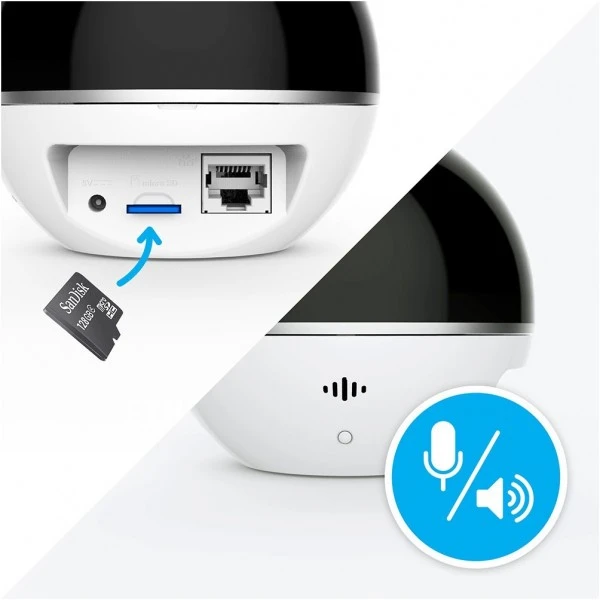 Sicherheit Ezviz C6TC Überwachungskamera Weiß 4 Sicherheit Ezviz C6TC Überwachungskamera Weiß – Bild 2