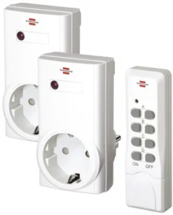 Komfort Brennenstuhl 2er Funksteckdosen Set