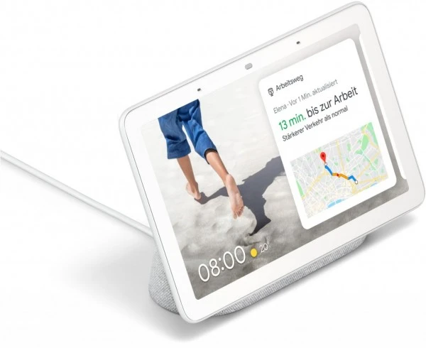 Komfort Google Nest Hub Steuereinheit Kreide 4 Komfort Google Nest Hub Steuereinheit Kreide – Bild 2