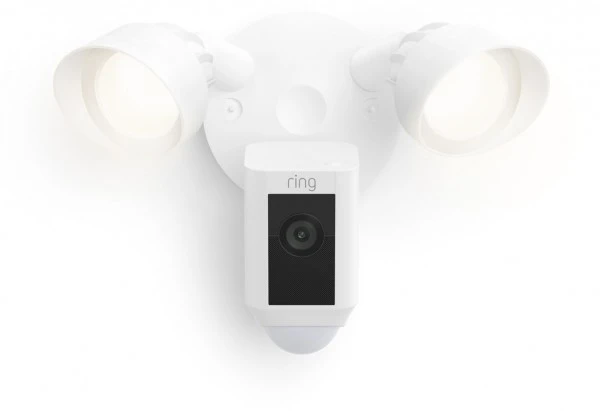 Sicherheit Ring Floodlight Cam Wired Plus Outdoor-Überwachungskamera Weiß 4 Sicherheit Ring Floodlight Cam Wired Plus Outdoor-Überwachungskamera Weiß – Bild 2