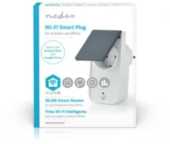 Komfort Nedis WIFIPO120FWT Wi-Fi Outdoor Plug Schaltsteckdose -Smart Home Verkäufe f967c0d8 ba97 4165 a952 a05cad00f74a 600x600